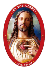 Adhesivo del Sagrado Corazón de Jesús