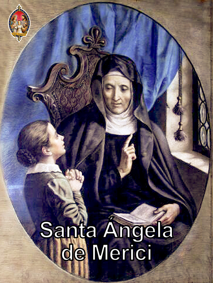 Santa Ángela de Mérici (+1540)