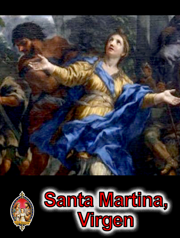 Santa Martina, Virgen