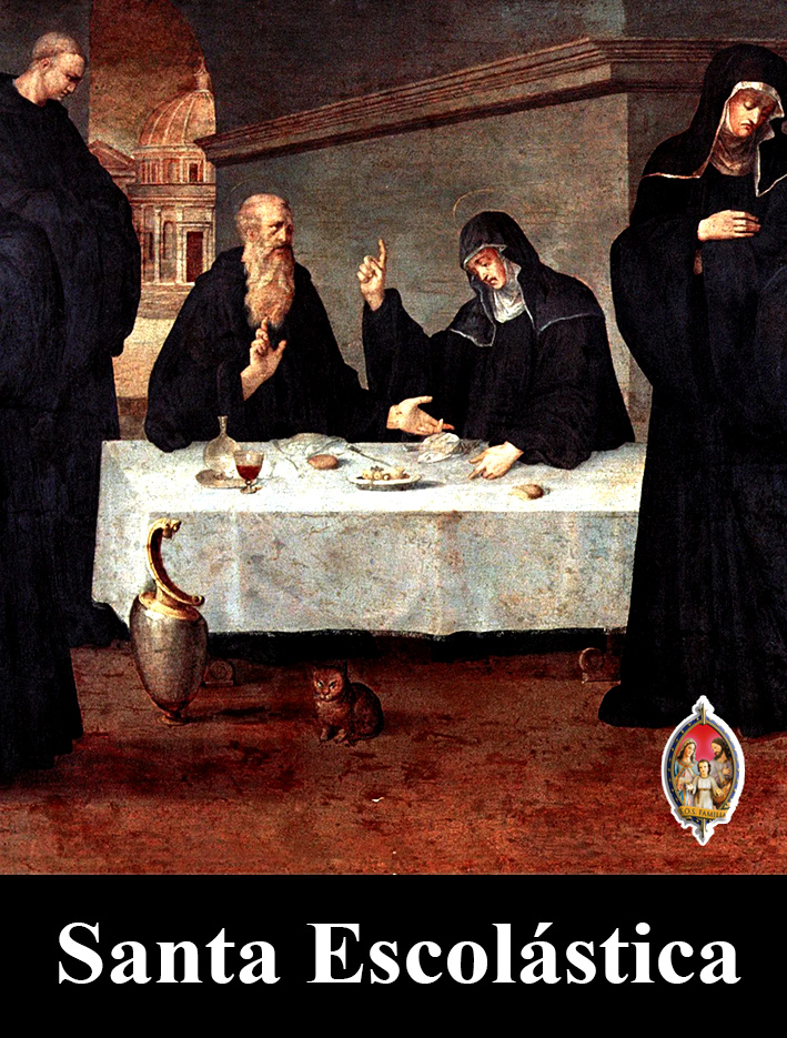 Santa Escolástica