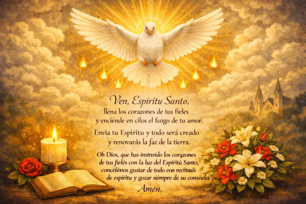 Oración al Espíritu Santo