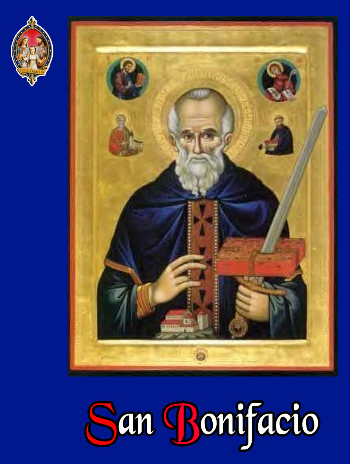 San Bonifacio, obispo y mártir (+735)