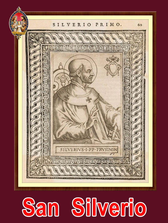 San Silverio Papa (+537)