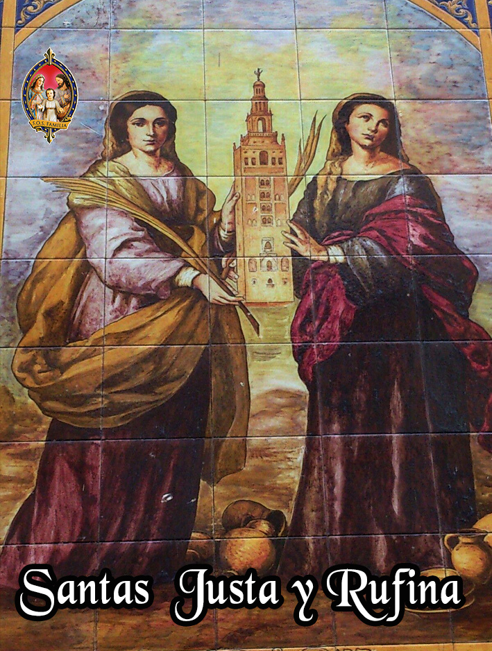 Santas Justa y Rufina (+ 287)
