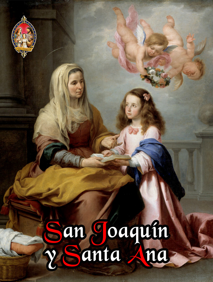 Santos Joaquín y Ana.