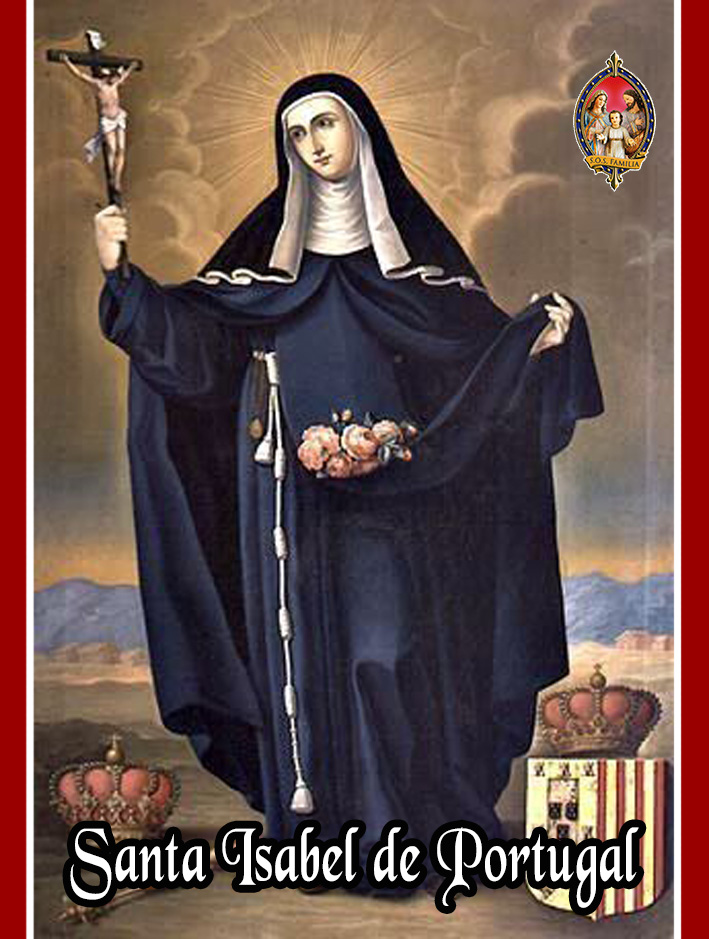 Santa Isabel de Portugal (+1336).