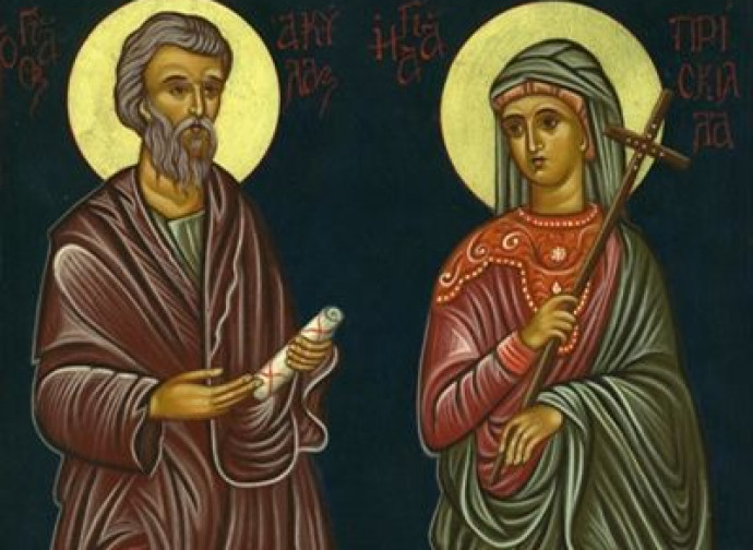 Matrimonio íntimo amigo de san Pablo. Él era judío y ella romana. Marcharon a Roma y conocieron a san Pablo en uno de sus viajes. Colaboraron con él hasta su final.wwccc